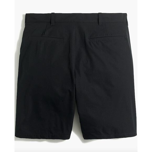 J.Crew 9" Tech Short Stretch UPF Moisture Wicking Mens Casual Black W 36 NWT - Picture 3 of 11
